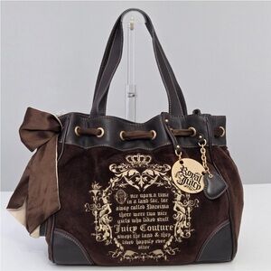 Y2K Juicy Couture Chocolate Brown Shoulder Bag